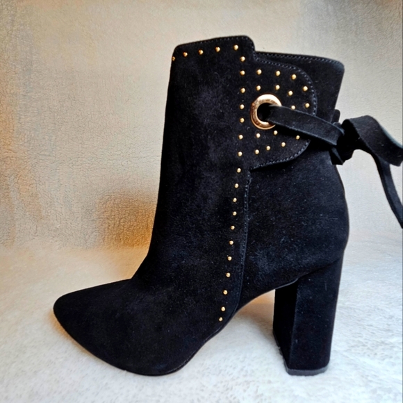 Chelsea & Violet Black Boots size 5.5 - Picture 3 of 10